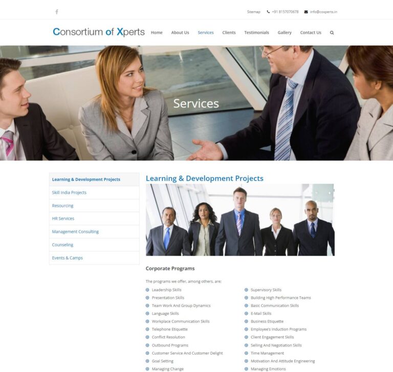 Consortium of Xperts services